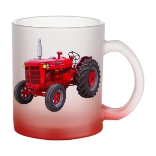 Moon River McCormick Super WD-9 skleněný hrnek červený 330 ml