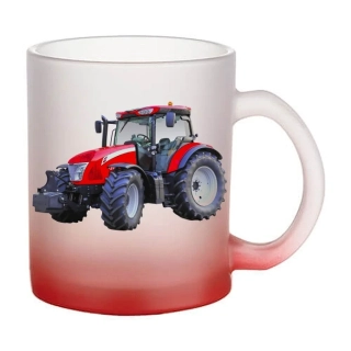 Moon River McCormick skleněný hrnek červený 330 ml