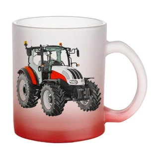 Moon River Steyr 4095 skleněný hrnek červený 330 ml