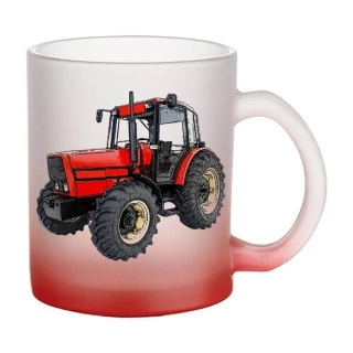 Moon River Zetor 10540 skleněný hrnek červený 330 ml