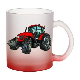 Moon River Zetor Forterra 150 skleněný hrnek červený 330 ml