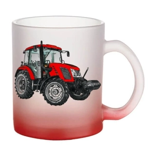 Moon River Zetor Proxima 110 skleněný hrnek červený 330 ml