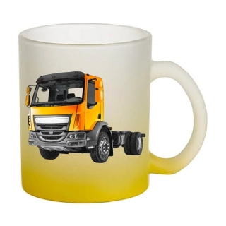 Moon River DAF LF skleněný hrnek žlutý 330 ml