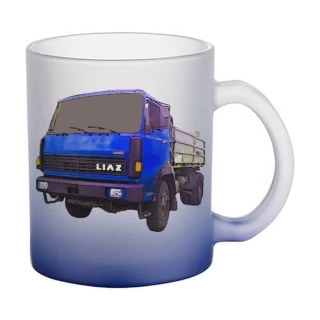 Moon River LIAZ 110 skleněný hrnek tmavě modrý 330 ml