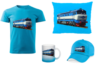 Lokomotiva T 478 Bardotka dárkový set 