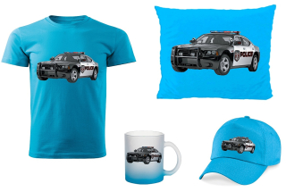 Dodge Charger Police dárkový set  110